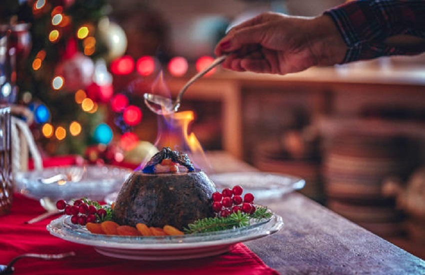 Christmas pudding porto